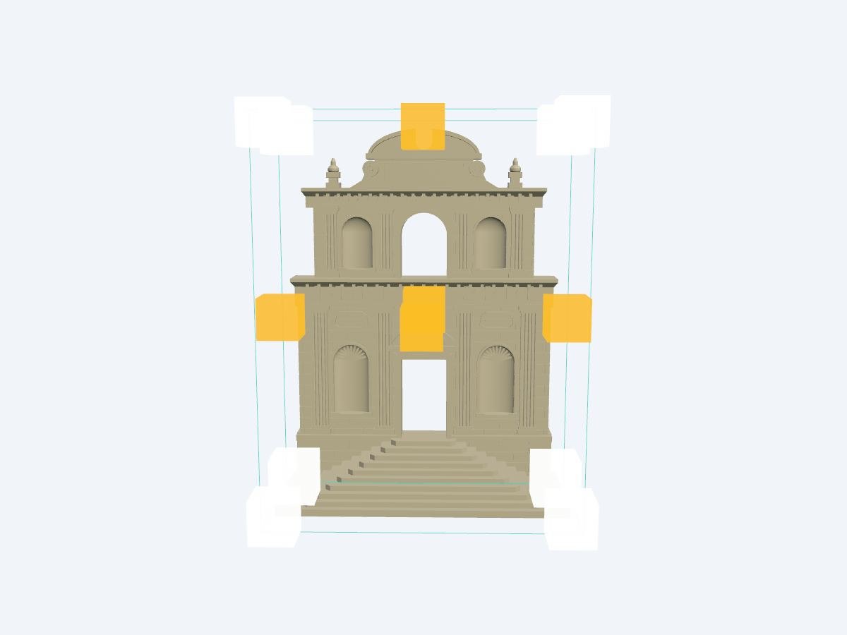 Modèle 3D Porte de Gisors par ManuelPrototype68