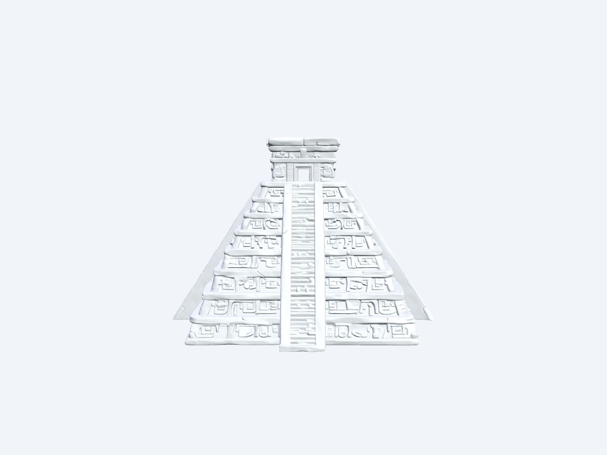 Modèle 3D Chichén Itzá STL par ClementPixel17